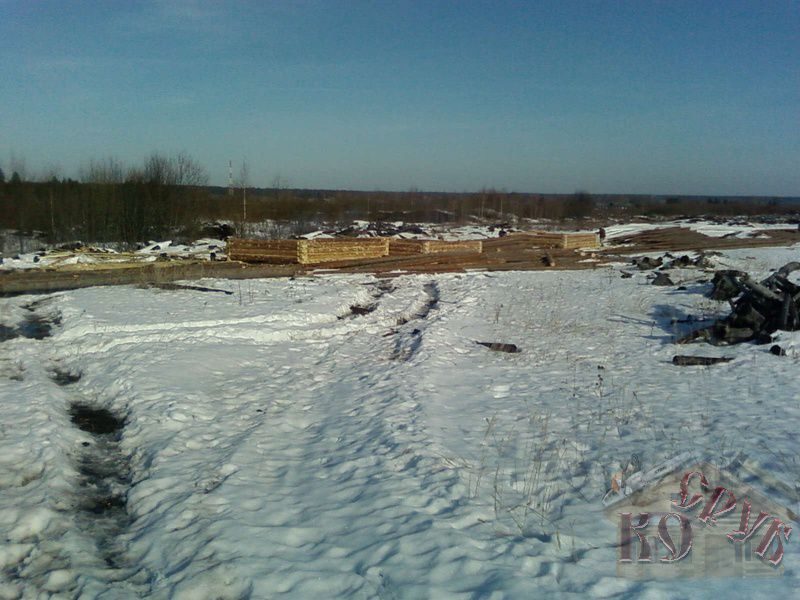Cруб дома 6х9, Михнево