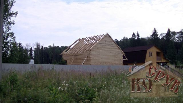 Строительство дома из профилированного бруса 8х8,5