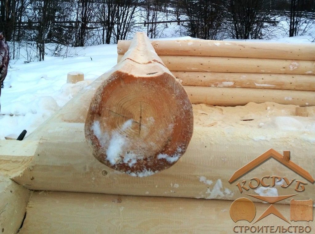 Баня из бревна 5х5