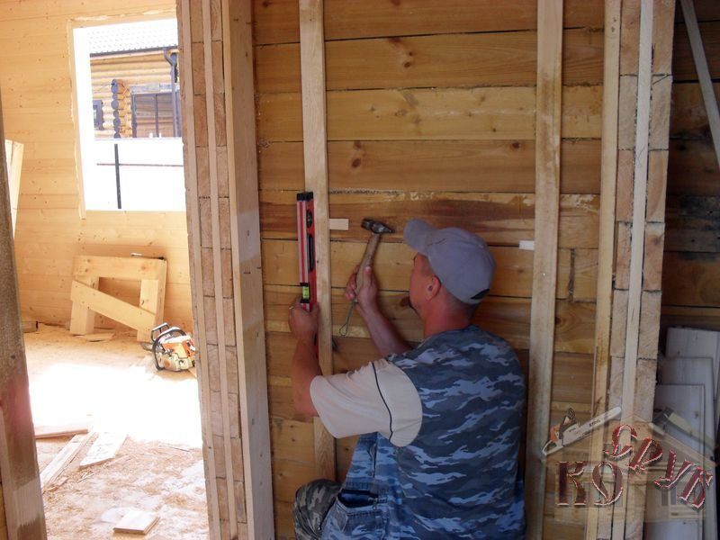 Дом из бруса под ключ с эркером