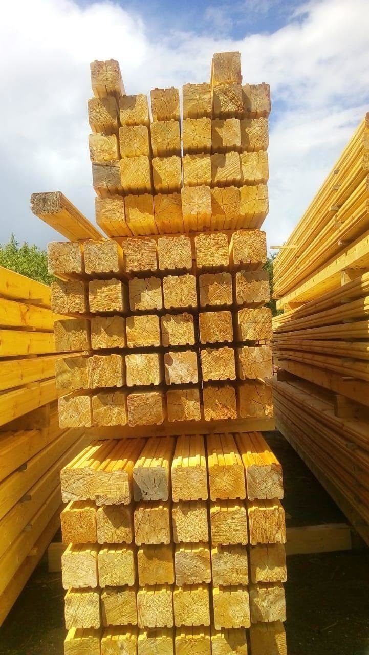 Дом из бруса 150x150 мм. Построен в Костромской обл., г. Чухлома