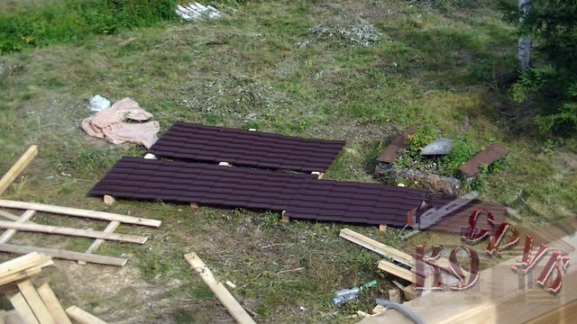 Строительство дома из профилированного бруса 8х8,5