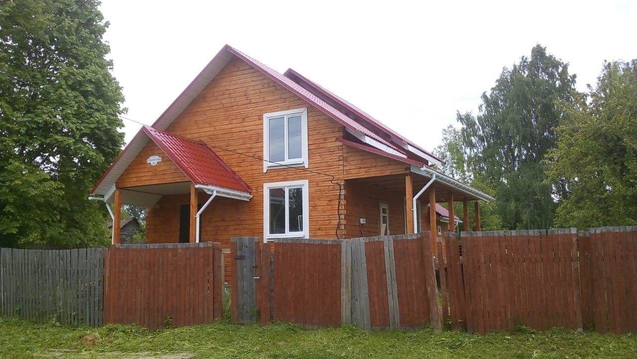 Дом из бруса 150x150 мм. Построен в Костромской обл., г. Чухлома