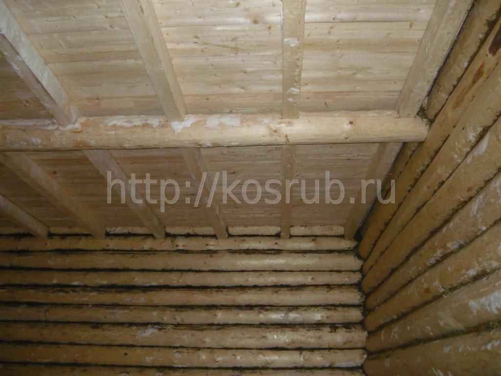 Дом из строганного бревна